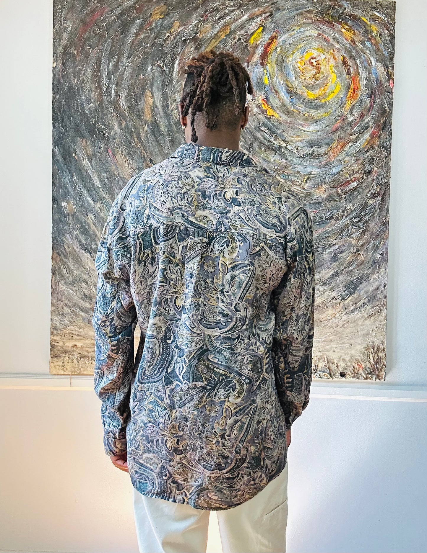 Multicolor Button-Up