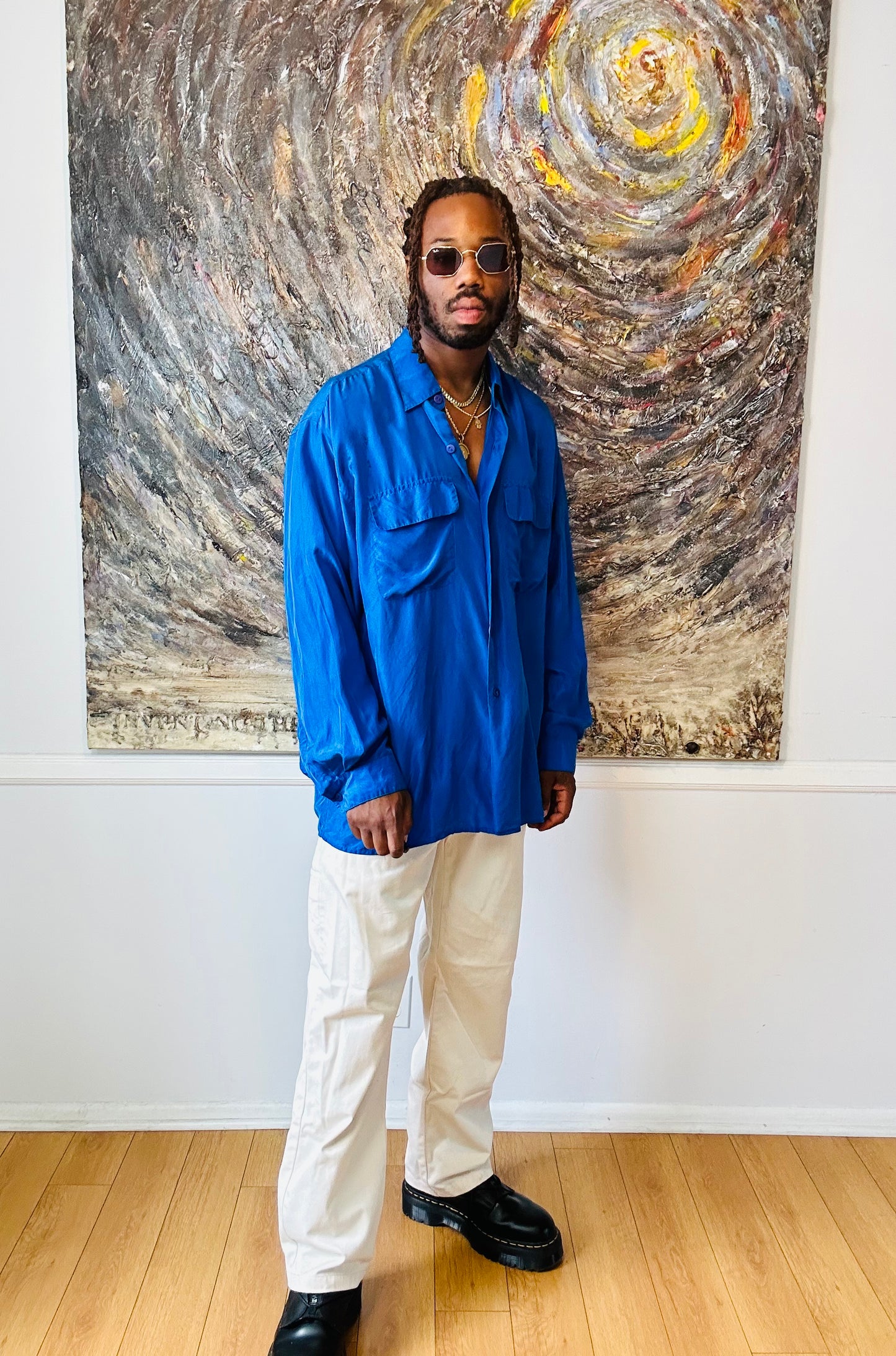 Guessilk by Georges Marciano Button Up