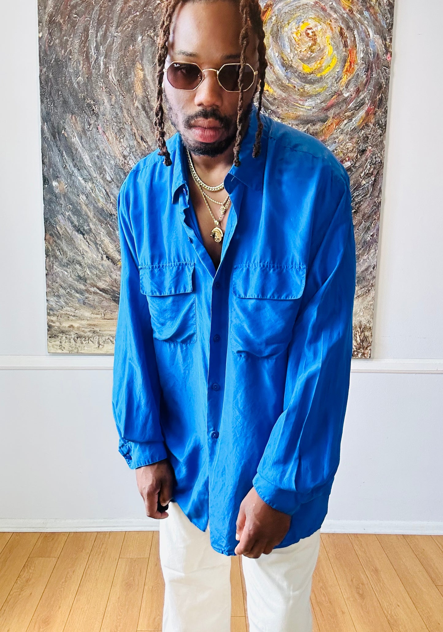 Guessilk by Georges Marciano Button Up